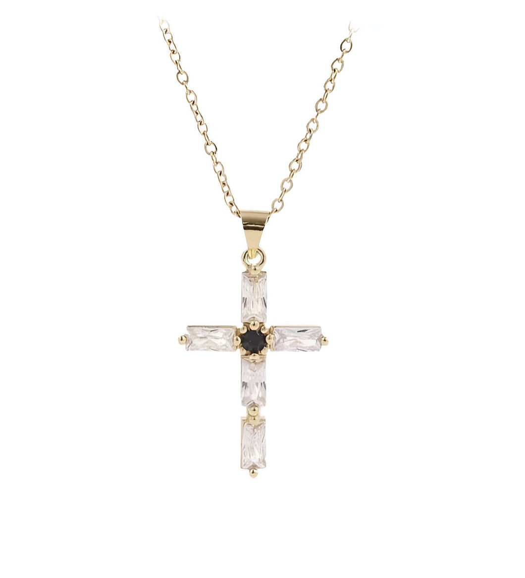 CRYSTAL GEM CROSS