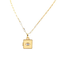 Load image into Gallery viewer, GOLD CRYSTAL EYE
