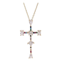 Load image into Gallery viewer, STAINED DIAMOND CROSS
