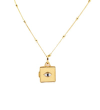 Load image into Gallery viewer, GOLD CRYSTAL EYE
