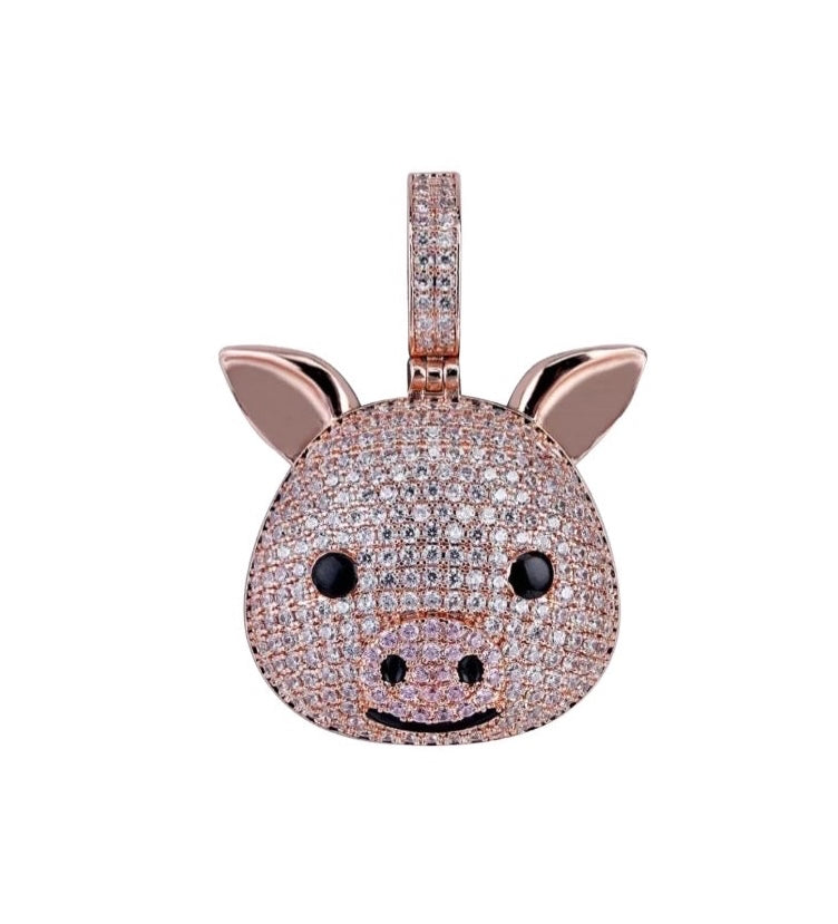 DIAMOND X PIG EMOJI