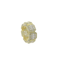 Load and play video in Gallery viewer, GOLD PLATED BAGUETTE
